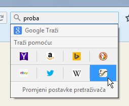 Firefox Search bar