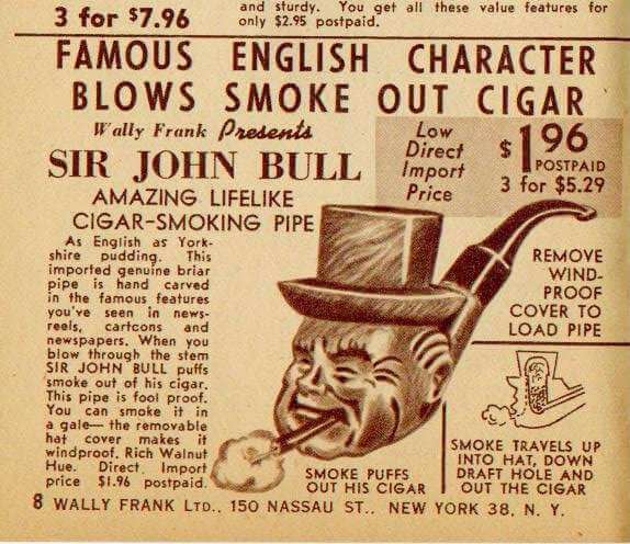 John Bull pipe