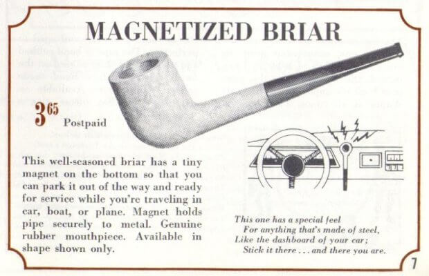 Magnetized pipe