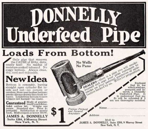 Underfeed pipe